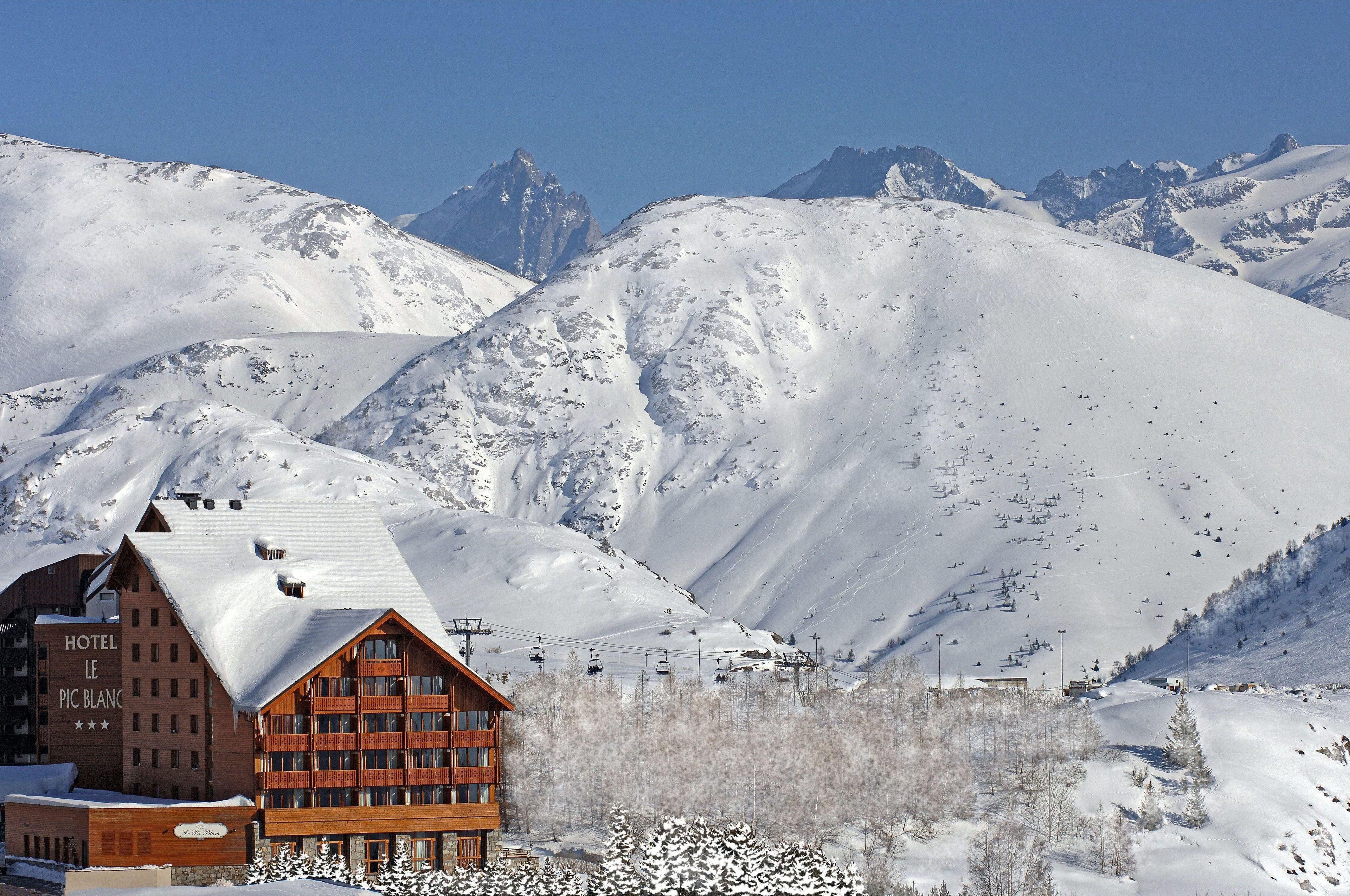 Le Pic Blanc Hotel Alpe d'Huez Kültér fotó